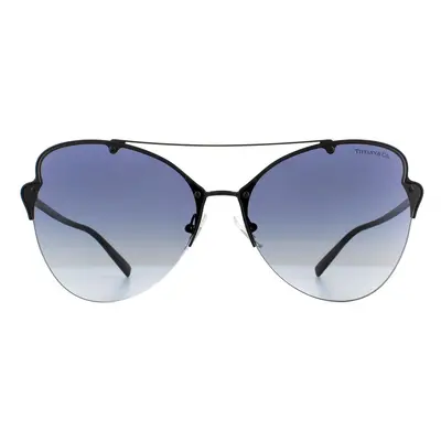 Tiffany Sunglasses 3063 60074L Black Blue Gradient