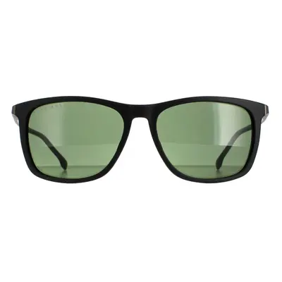 Hugo Boss Sunglasses BOSS 1249/S/IT 003 QT Matte Black Green