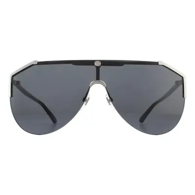 Gucci Sunglasses GG0584S 001 Ruthenium and Black Grey