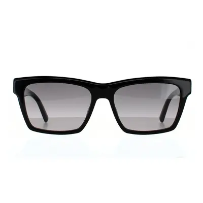 Saint Laurent Sunglasses SL M104 001 Shiny Black Grey Gradient