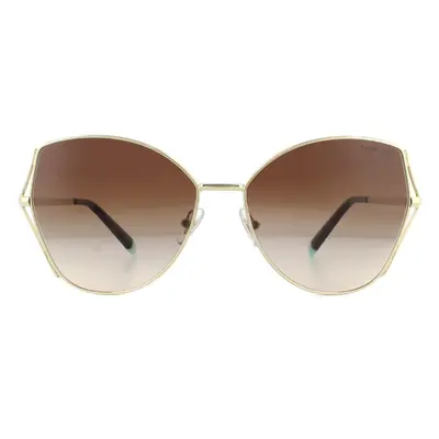 Tiffany Sunglasses TF3072 60213B Pale Gold Brown Gradient