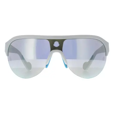 Moncler Sunglasses ML0049 21C White Grey Mirror