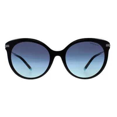 Tiffany Sunglasses TF4189 80019S Black Azure Gradient Blue