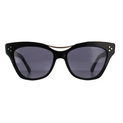 Cutler and Gross Sunglasses 1283 001 Gold Black Tortoiseshell Blue Grey