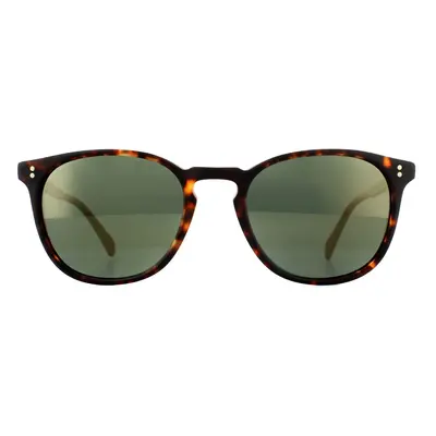 Oliver Peoples Sunglasses Finley ESQ 5298SU 1454O9 Semi Matte Sable Tortoise G15 Goldtone Polari