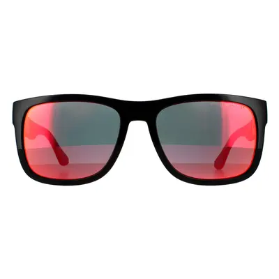 Tommy Hilfiger Sunglasses TH 1556/S 807 UZ Black Red Mirror