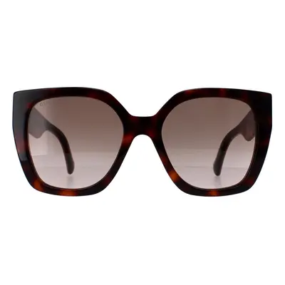 Gucci Sunglasses GG1300S 003 Havana Crystal Brown Gradient