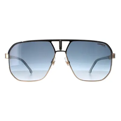 Carrera Sunglasses 1062/S 2M2 08 Black Gold Dark Blue Gradient