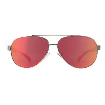 Calvin Klein Sunglasses R358S 664 Pink Pink Mirrored