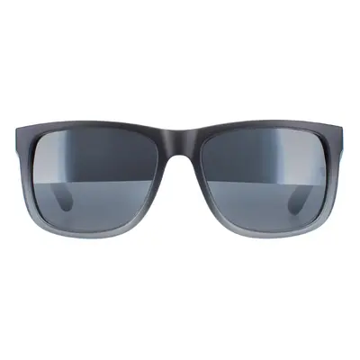 Ray-Ban Sunglasses Justin 4165 852/88 Rubber Grey Silver Mirror Gradient 55mm (unavailable)