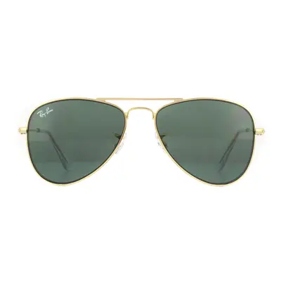 Ray-Ban Junior Sunglasses 9506 223/71 Gold Green