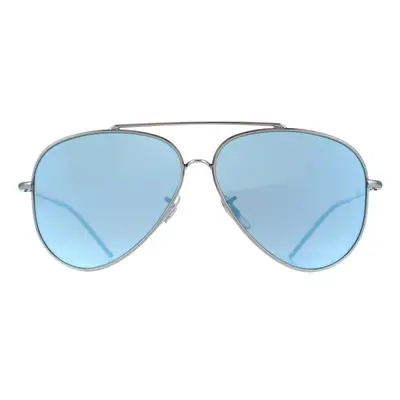 Ray-Ban Sunglasses RB0101S Aviator Reverse 003/GA Silver Blue Mirror