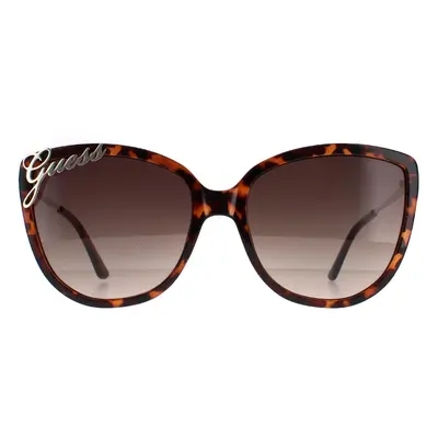 Guess Sunglasses GU7740 52F Dark Havana Brown Gradient