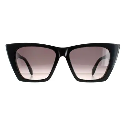 Alexander McQueen Sunglasses AM0299S 001 Black Grey