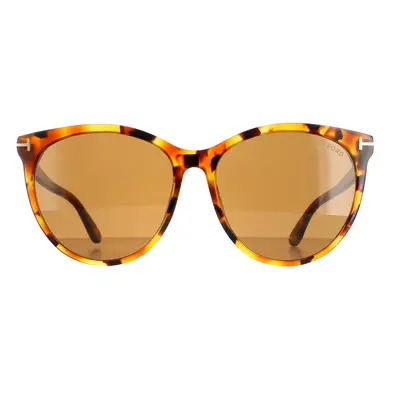 Tom Ford Sunglasses Maxim FT0787 55E Havana Blonde Brown