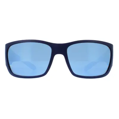 Arnette Sunglasses AN4324 Lil'' Snap 276222 Matte Blue Dark Grey Mirror Water Polarized