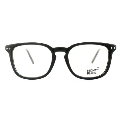 Mont Blanc Glasses Frames MB0630 001 Shiny Black