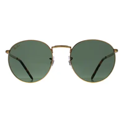 Ray-Ban Sunglasses RB3637 New Round 919631 Gold Green