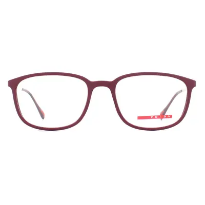 Prada Sport Glasses Frames PS03HV VYX1O1 Bordeaux Rubber Men