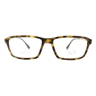 Ray-Ban Glasses Frames RX 7038 5200 Matt Havana Mens 53mm