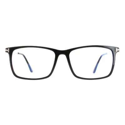 Tom Ford Glasses Frames FT5758-F-B 001 Shiny Black Men