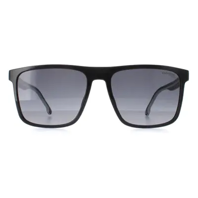 Carrera Sunglasses 8064/S 80S 9O Black and White Dark Grey Gradient