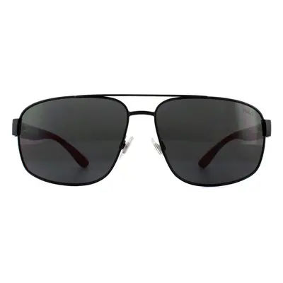 Polo Ralph Lauren Sunglasses 3112 903887 Matte Black Grey