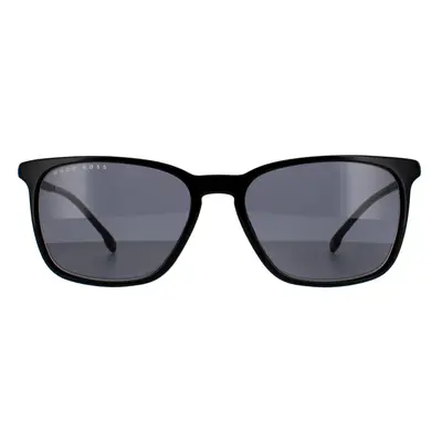 Hugo Boss Sunglasses BOSS 1183/S/IT 807 IR Shiny Black Grey