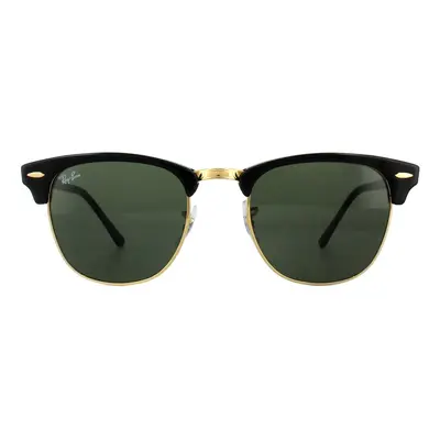 Ray-Ban Sunglasses Clubmaster 3016 W0365 Black Green G-15 Large 51mm