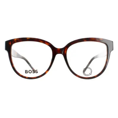 Hugo Boss Glasses Frames BOSS 1387 086 Dark Havana Women