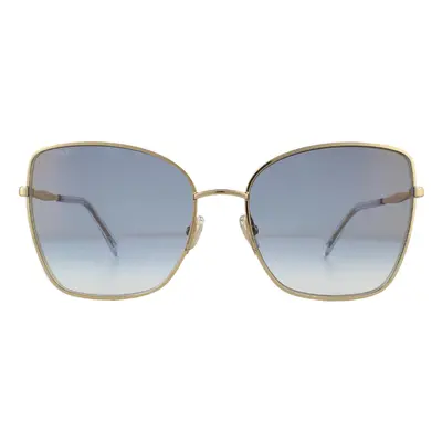 Jimmy Choo Sunglasses ALEXIS/S 000 1V Rose Gold Blue Gradient