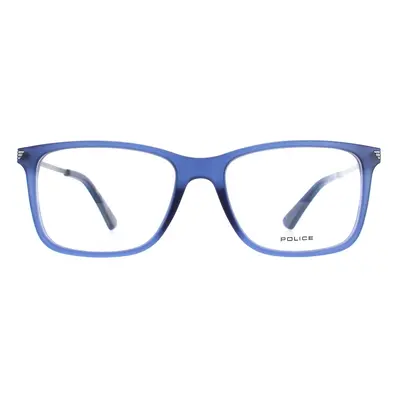 Police Glasses Frames Empire 3 VPL563 955M Blue Men