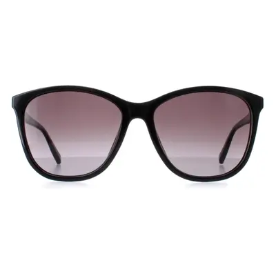 Ted Baker Sunglasses TB1646 Delfi 001 Gloss Black Grey Gradient