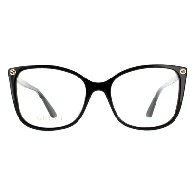 Gucci Glasses Frames GG0026O 001 Black Women