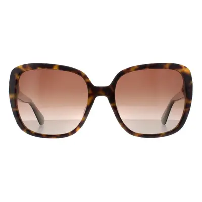 Kate Spade Sunglasses Wilhemina/S 8XS LA Havana Brown Gradient Polarized