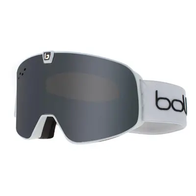 Bolle Ski Goggles Nevada Neo BG394002 Matte White Black Chrome & Light Vermillon Blue