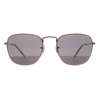 Ray-Ban Sunglasses RB3857 Frank 9202B1 Rose Gold Dark Grey