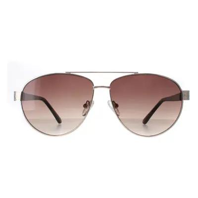 Guess Sunglasses GF0414 32F Gold Brown Gradient