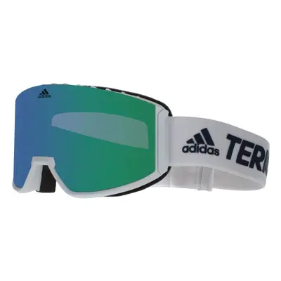 Adidas Ski Goggles SP0040 21Q White Green Mirror