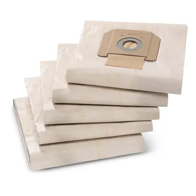 Kärcher - Paper filter bags, 5 Piece(s), NT 48, NT 65, NT 70, NT 72, NT 75, NT 80, WET VAC