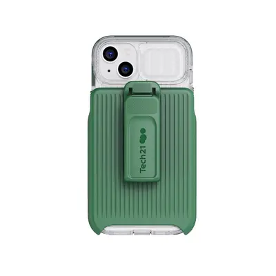 Tech21 EvoMax - Apple iPhone 14 Plus Case MagSafe Compatible - Frosted Green