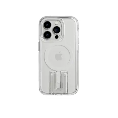 Tech21 Evo Crystal Kick - Apple iPhone 14 Pro Case MagSafe Compatible - White