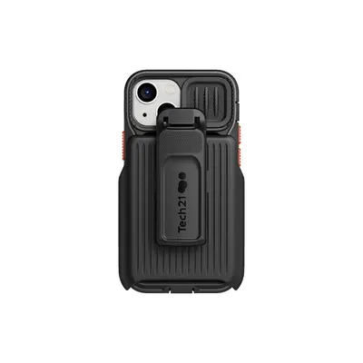 Tech21 EvoMax - Apple iPhone 13 mini Case with Holster - Off Black