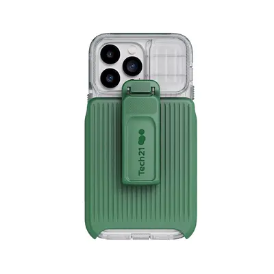 Tech21 EvoMax - Apple iPhone 14 Pro Max Case MagSafe Compatible - Frosted Green