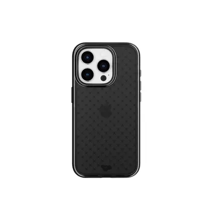 Tech21 EvoCheck - Apple iPhone 15 Pro Case - Smokey Black