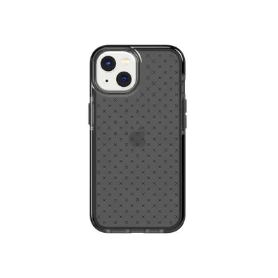 Tech21 EvoCheck - Apple iPhone 14 Case - Smokey/Black