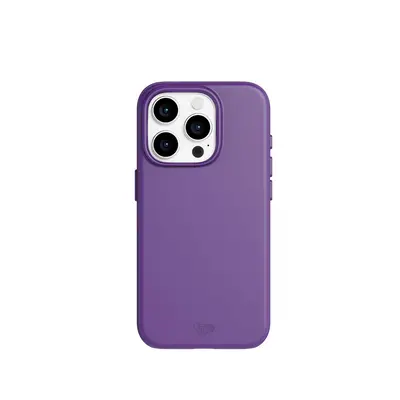 Tech21 Recovrd - Apple iPhone 15 Pro Case MagSafe Compatible - Blackberry Purple