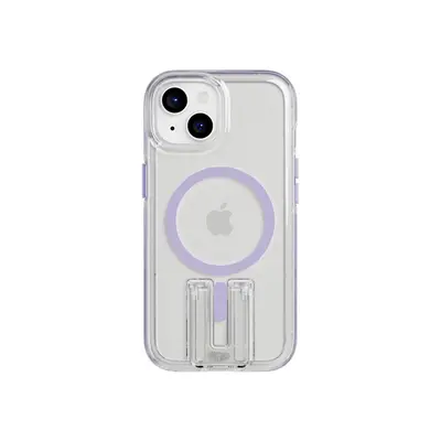 Tech21 EvoCrystal Kick - Apple iPhone 16e/15 Case MagSafe Compatible - Lilac