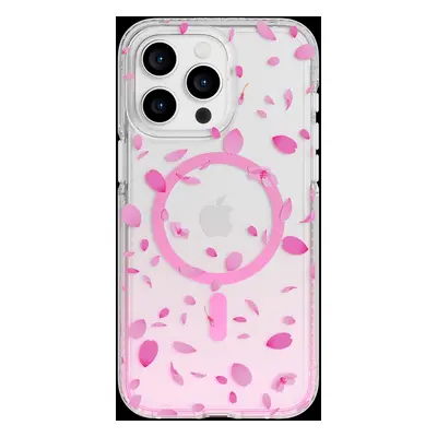 Tech21 FlexQuartz Apple iPhone 15 Pro Max Case MagSafe Compatible - Cherry Blossom