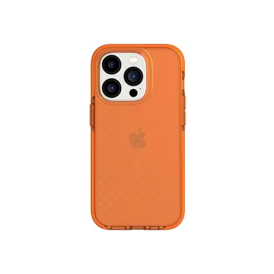 Tech21 EvoCheck - Apple iPhone 14 Pro Case - Fizzy Orange